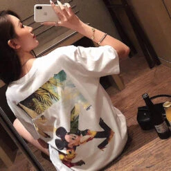 OFF-WHITE Disney Spring X Summer Mickey With Pluto Tee Shirt 'WHITE' -Fusion Wear Shop 5copy f73504ba dfb6 4d2b 87a6 09894fc4e52f