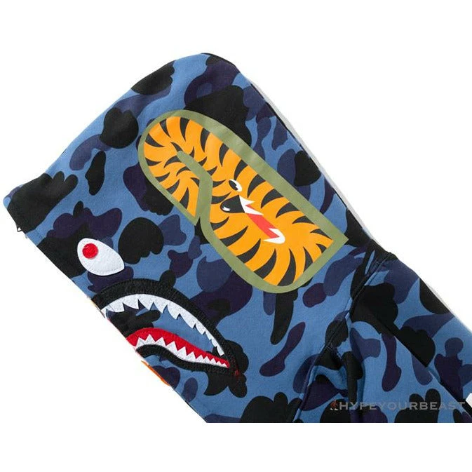 BAPE X Readymade Tiger Head Foam Camouflage Hoodie 'BLUE' 5 BAPE X Readymade Tiger Head Foam Camouflage Hoodie 'BLUE' - Image 5