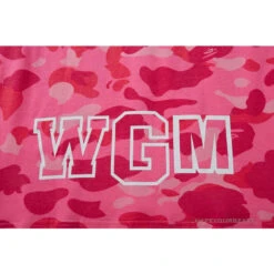 BAPE Pink Camouflage Shark Head Fake Zipper Tee Shirt 23 BAPE Pink Camouflage Shark Head Fake Zipper Tee Shirt -Fusion Wear Shop 5e00553d