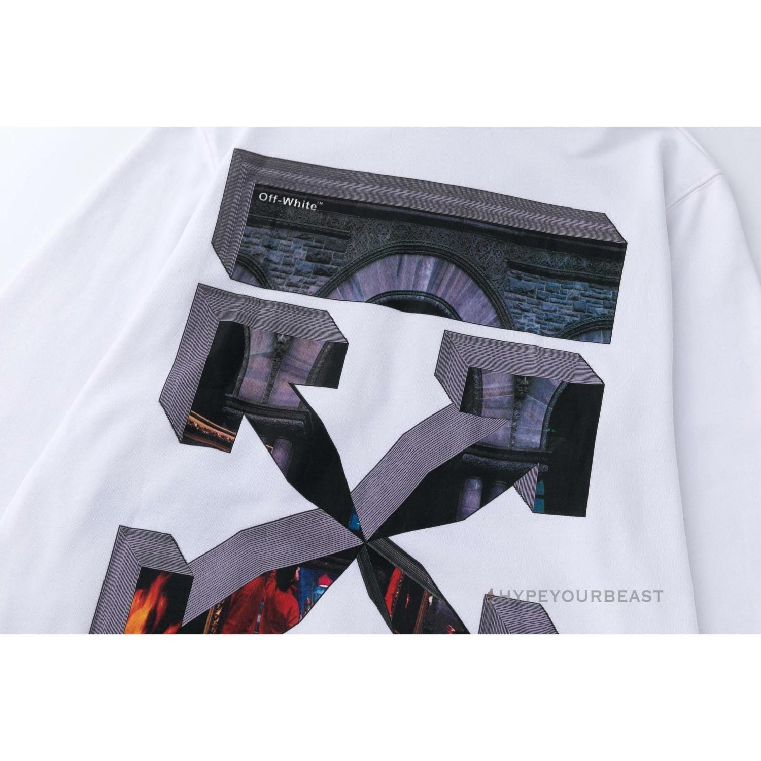 Off White Hoodie Fighter - White 7 Off White Hoodie Fighter - White - Image 7