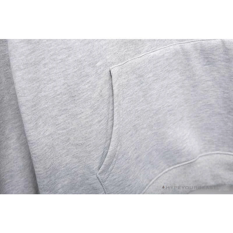 BAPE X Bathing Ape Head Hoodie 'GREY' 7 BAPE X Bathing Ape Head Hoodie 'GREY' - Image 7