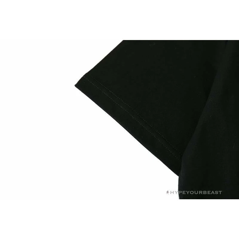 BAPE Blue Ape Head Green Storm Tee Shirt 'BLACK' 6 BAPE Blue Ape Head Green Storm Tee Shirt 'BLACK' - Image 6