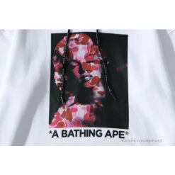 BAPE Marilyn Monroe Powder Camouflage Hoodie 'WHITE' -Fusion Wear Shop 61812590