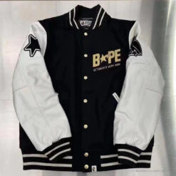 BAPE OVO Patchwork Baseball Owl Jacket -Fusion Wear Shop 62aaa178 1f656514 88dc 4eaa aeca 10e1836f0174