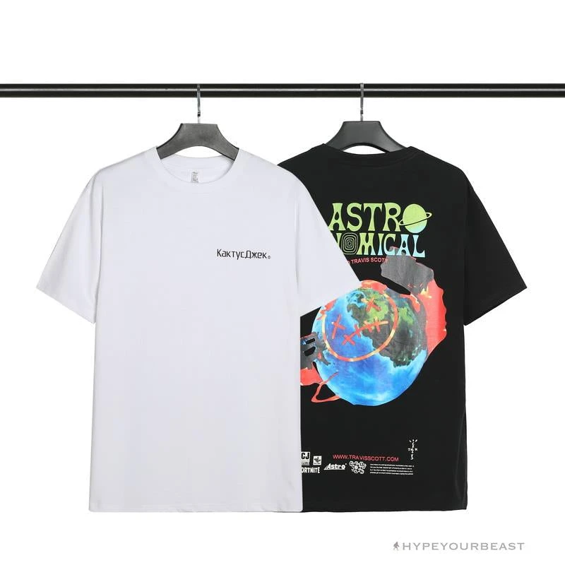 OFF-WHITE Travis Scott Cactus Jack Kakty Comek Tee Shirt 'BLACK' 10 OFF-WHITE Travis Scott Cactus Jack Kakty Comek Tee Shirt 'BLACK' - Image 10
