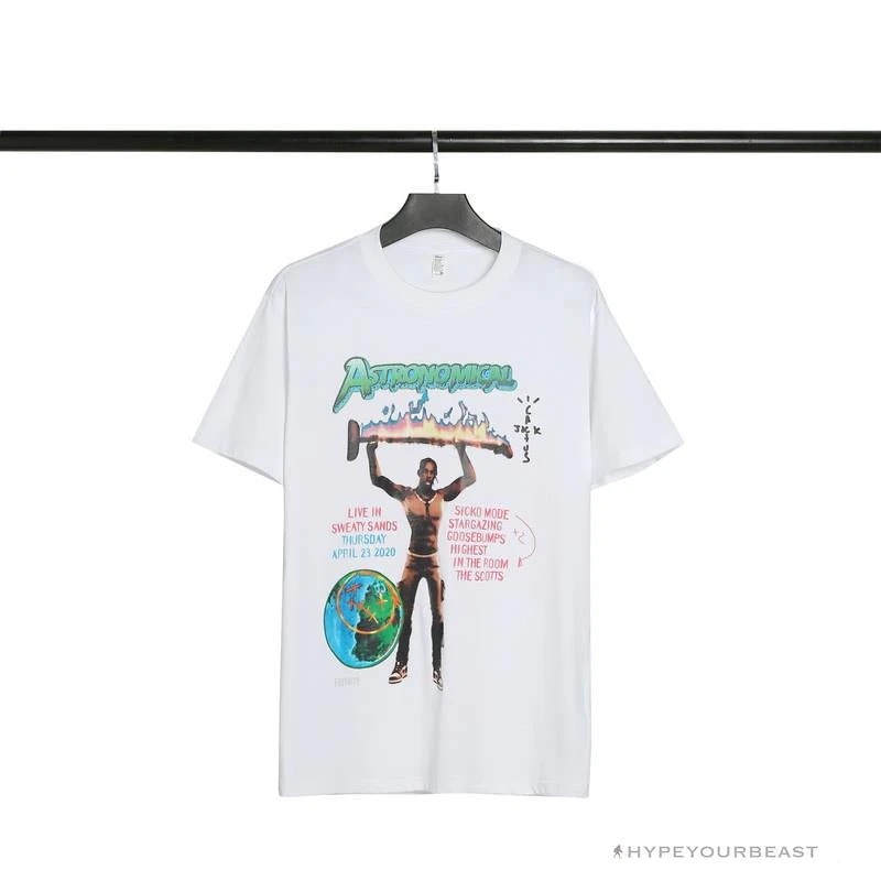 OFF-WHITE Travis Scott Fortnite Tee Shirt 'WHITE' 1 OFF-WHITE Travis Scott Fortnite Tee Shirt 'WHITE'