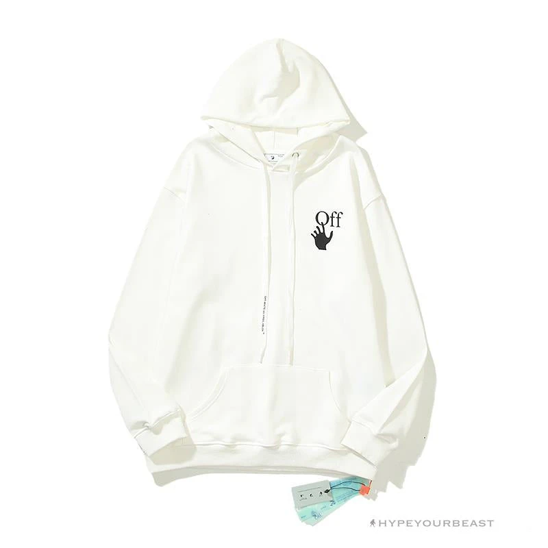 Off White Hoodie Skull White 1 Off White Hoodie Skull White