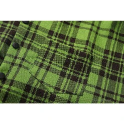 PA Shirt Flannel Green -Fusion Wear Shop 67a4b3e5copy