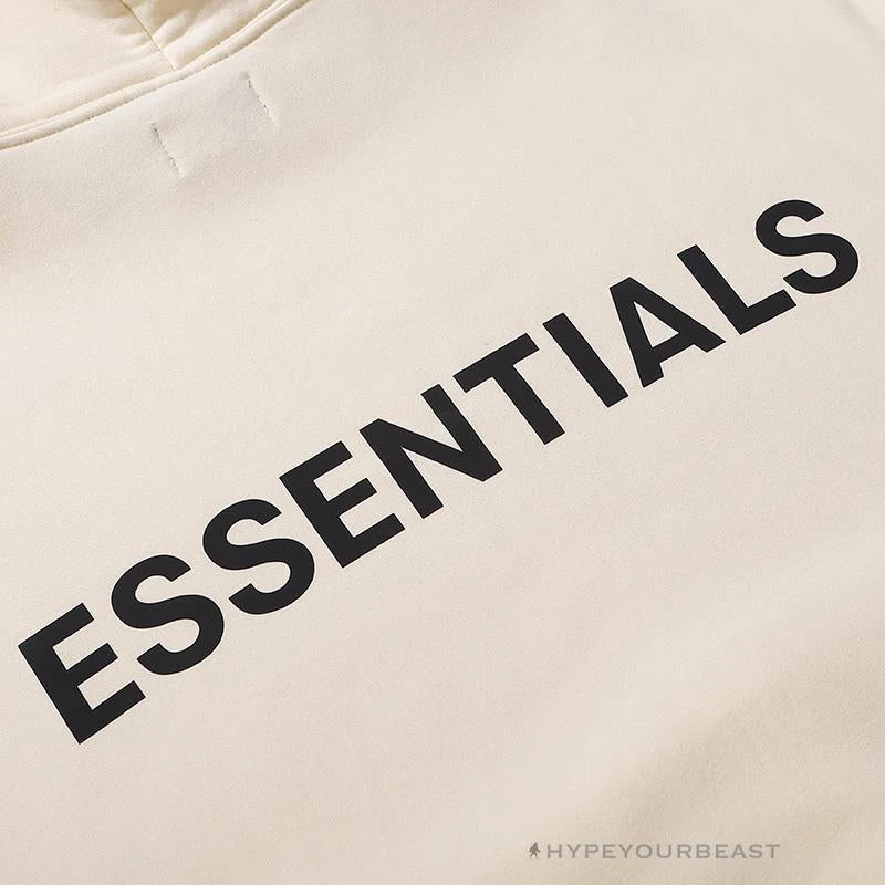 FOG Hoodie Reflective ‘ESSENTIALS’ Beige 10 FOG Hoodie Reflective ‘ESSENTIALS’ Beige - Image 10