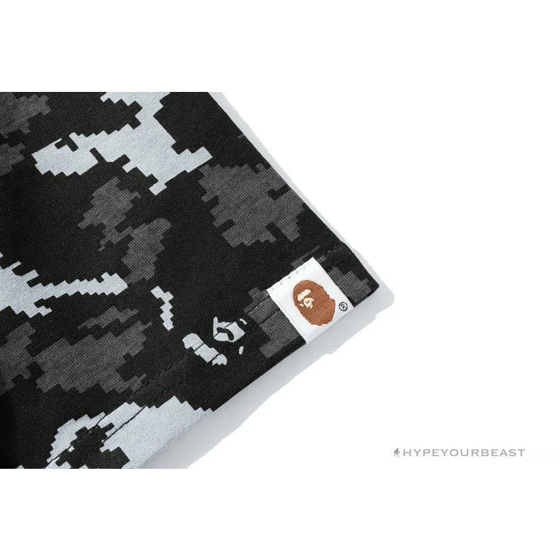 BAPE Digital Pixel Camouflage Tee Shirt 'BLACK' 6 BAPE Digital Pixel Camouflage Tee Shirt 'BLACK' - Image 6
