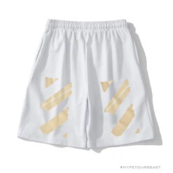 OFF-WHITE Explosive Strip Basic Arrow Shorts 'WHITE' 15 OFF-WHITE Explosive Strip Basic Arrow Shorts 'WHITE' -Fusion Wear Shop 6 3cd50d02 b642 42c3 a875 f5019c81c85acopy