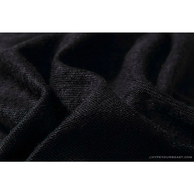 OFF-WHITE Classic Wave Oil Painting Cotton Terry Long Sleeve Shirt 'BLACK' 10 OFF-WHITE Classic Wave Oil Painting Cotton Terry Long Sleeve Shirt 'BLACK' - Image 10