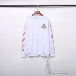 OFF-WHITE Rubber Strip Arrow Long Sleeve Shirt 'WHITE'