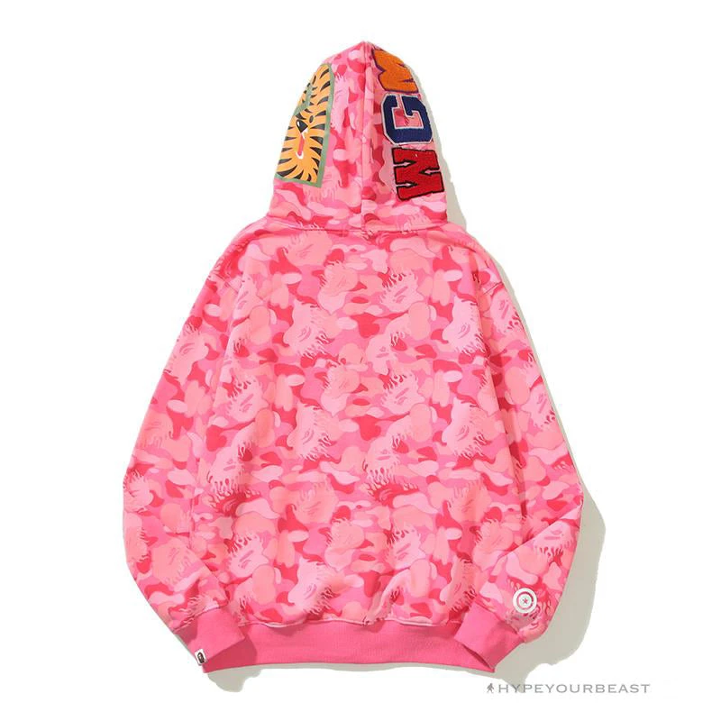 Bape Hoodie Pink 4 Bape Hoodie Pink - Image 4