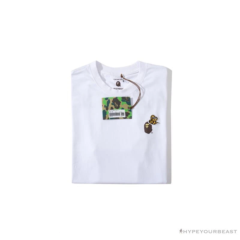 BAPE Readymade Small Bee Camouflage Letter Tee Shirt 'BLUE' 15 BAPE Readymade Small Bee Camouflage Letter Tee Shirt 'BLUE' - Image 15