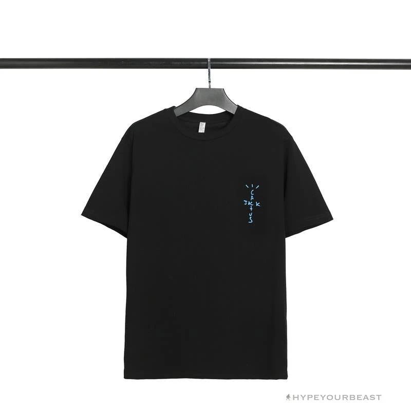 OFF-WHITE Travis Scott Cactus Jack Tee Shirt 'BLACK' 2 OFF-WHITE Travis Scott Cactus Jack Tee Shirt 'BLACK' - Image 2