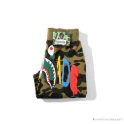 BAPE X READYMADE Tiger Head Foam Camouflage Shorts 'GREEN' -Fusion Wear Shop 6e67aa05