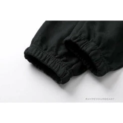 BAPE Classic Ape Head Embroidered Standard Cotton Terry Pants 'BLACK' -Fusion Wear Shop 6f105938