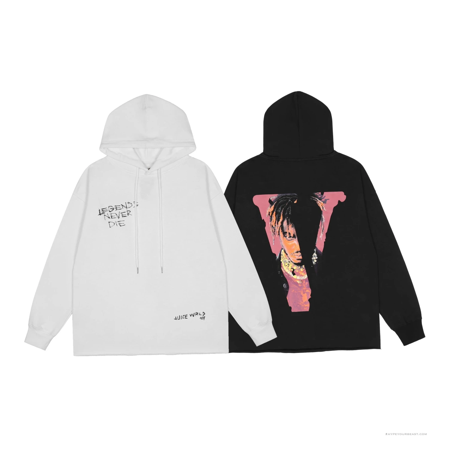 Vlone Hoodie White Legend 3 Vlone Hoodie White Legend - Image 3