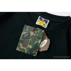 BAPE APES TOGETHER English Alphabet Ape Head Long Sleeve Shirt 'BLACK' -Fusion Wear Shop 750ecb7d