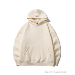 FOG Hoodie Reflective āESSENTIALSā Beige