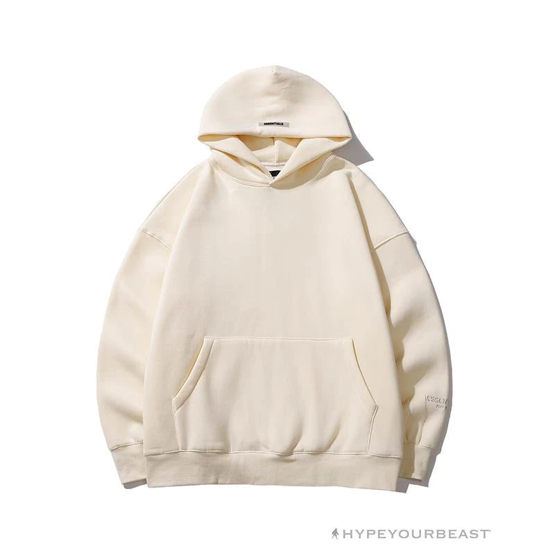 FOG Hoodie Reflective ‘ESSENTIALS’ Beige 1 FOG Hoodie Reflective ‘ESSENTIALS’ Beige