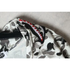 Bape Gray Camouflage Hoodie -Fusion Wear Shop 75e3ff01