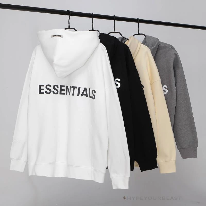 FOG Hoodie Reflective ‘ESSENTIALS’ White 14 FOG Hoodie Reflective ‘ESSENTIALS’ White - Image 14