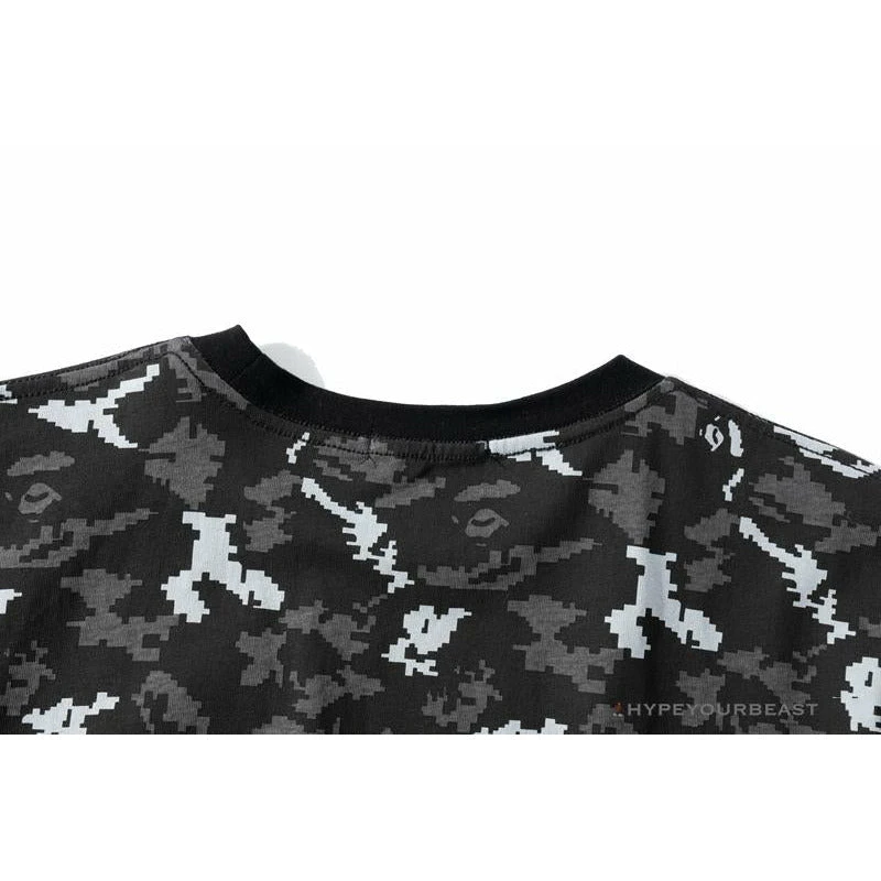 BAPE Digital Pixel Camouflage Tee Shirt 'BLACK' 7 BAPE Digital Pixel Camouflage Tee Shirt 'BLACK' - Image 7