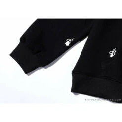 OFF-WHITE Classic Print Hoodie 'BLACK' -Fusion Wear Shop 7 1f1b323a 1b3a 4aff b506 aec6e4b8ef90