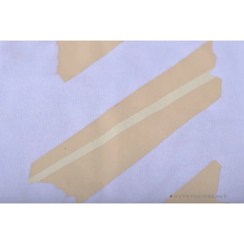 OFF-WHITE Explosive Strip Basic Arrow Shorts 'WHITE' 4 OFF-WHITE Explosive Strip Basic Arrow Shorts 'WHITE' - Image 4