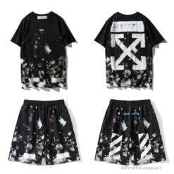 OFF-WHITE Hot Starry Sky Fireworks Shorts 'BLACK' 21 OFF-WHITE Hot Starry Sky Fireworks Shorts 'BLACK' -Fusion Wear Shop 7 60cbb4a0 fde8 4a6c ae0e 3be7ee5386d7copy