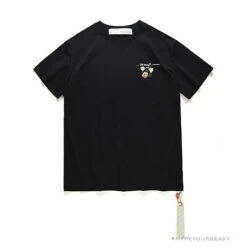 OFF-WHITE Disney Spring X Summer Mickey With Pluto Tee Shirt 'BLACK'