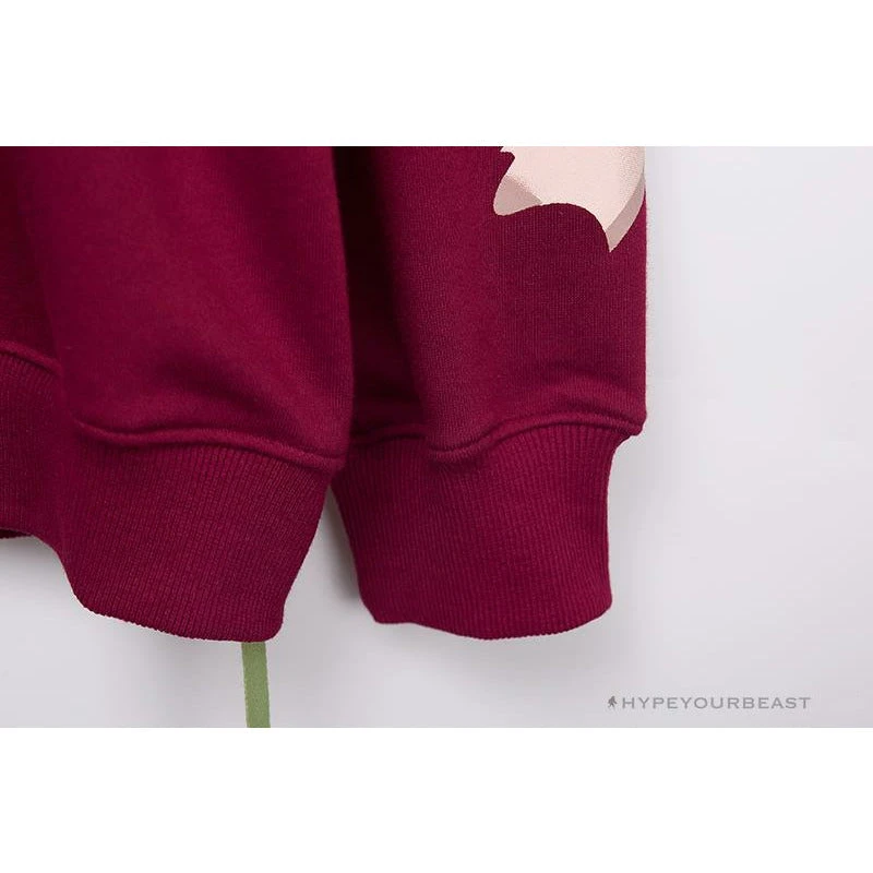 OFF-WHITE Rubber Strip Arrow Long Sleeve Shirt 'WINE RED' 8 OFF-WHITE Rubber Strip Arrow Long Sleeve Shirt 'WINE RED' - Image 8