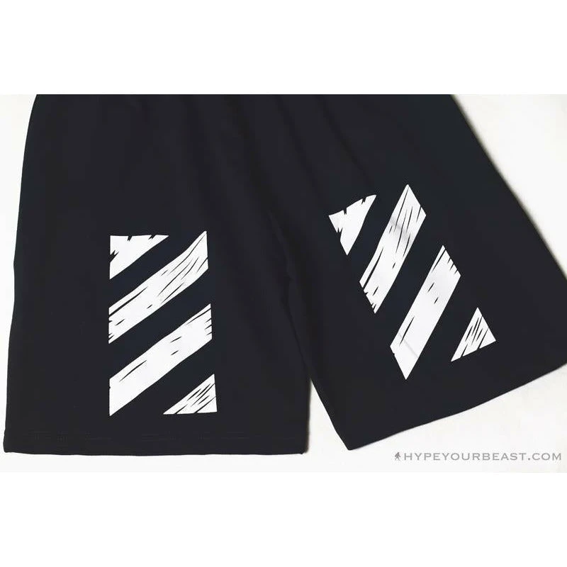 OFF-WHITE Classic Seeing Things Shorts 'BLACK' 7 OFF-WHITE Classic Seeing Things Shorts 'BLACK' - Image 7