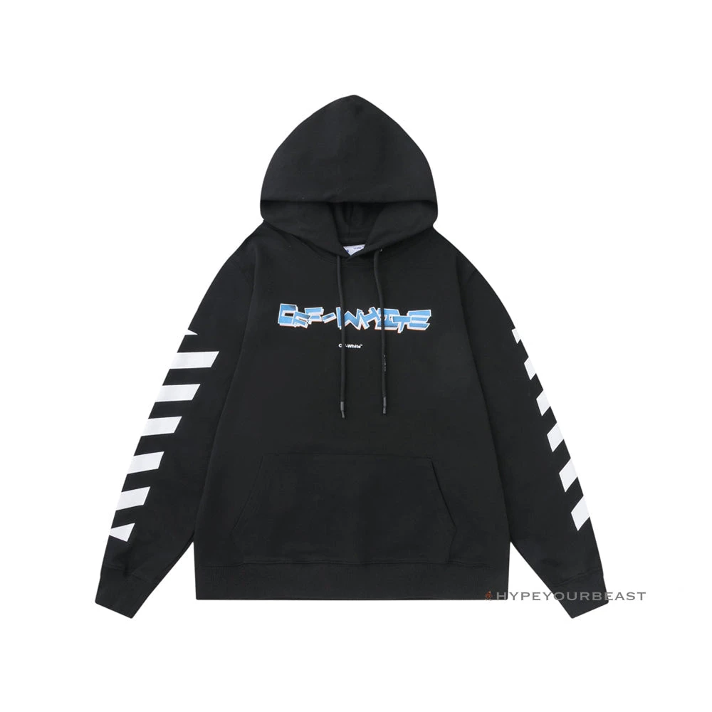 Off White Hoodie Looney - Black 1 Off White Hoodie Looney - Black