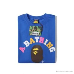 BAPE Little Ape Head Colorful Classic Tee Shirt 'BLUE' 25 BAPE Little Ape Head Colorful Classic Tee Shirt 'BLUE' -Fusion Wear Shop 7a8cab07