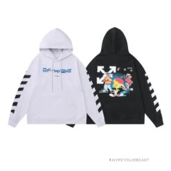 Off White Hoodie Looney - Black 7 Off White Hoodie Looney - Black -Fusion Wear Shop 7b69002a