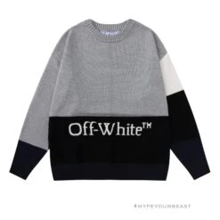 Off-White Shirt - Grey & Black