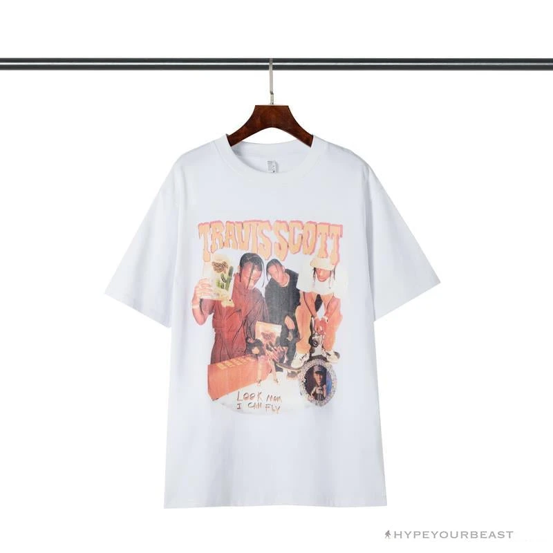 OFF-WHITE Travisscott High Street Tee Shirt 'WHITE' 1 OFF-WHITE Travisscott High Street Tee Shirt 'WHITE'