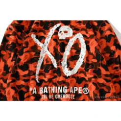 BAPE X XO Co-Branded Camouflage Hoodie 'RED' 30 BAPE X XO Co-Branded Camouflage Hoodie 'RED' -Fusion Wear Shop 7dbc1b63