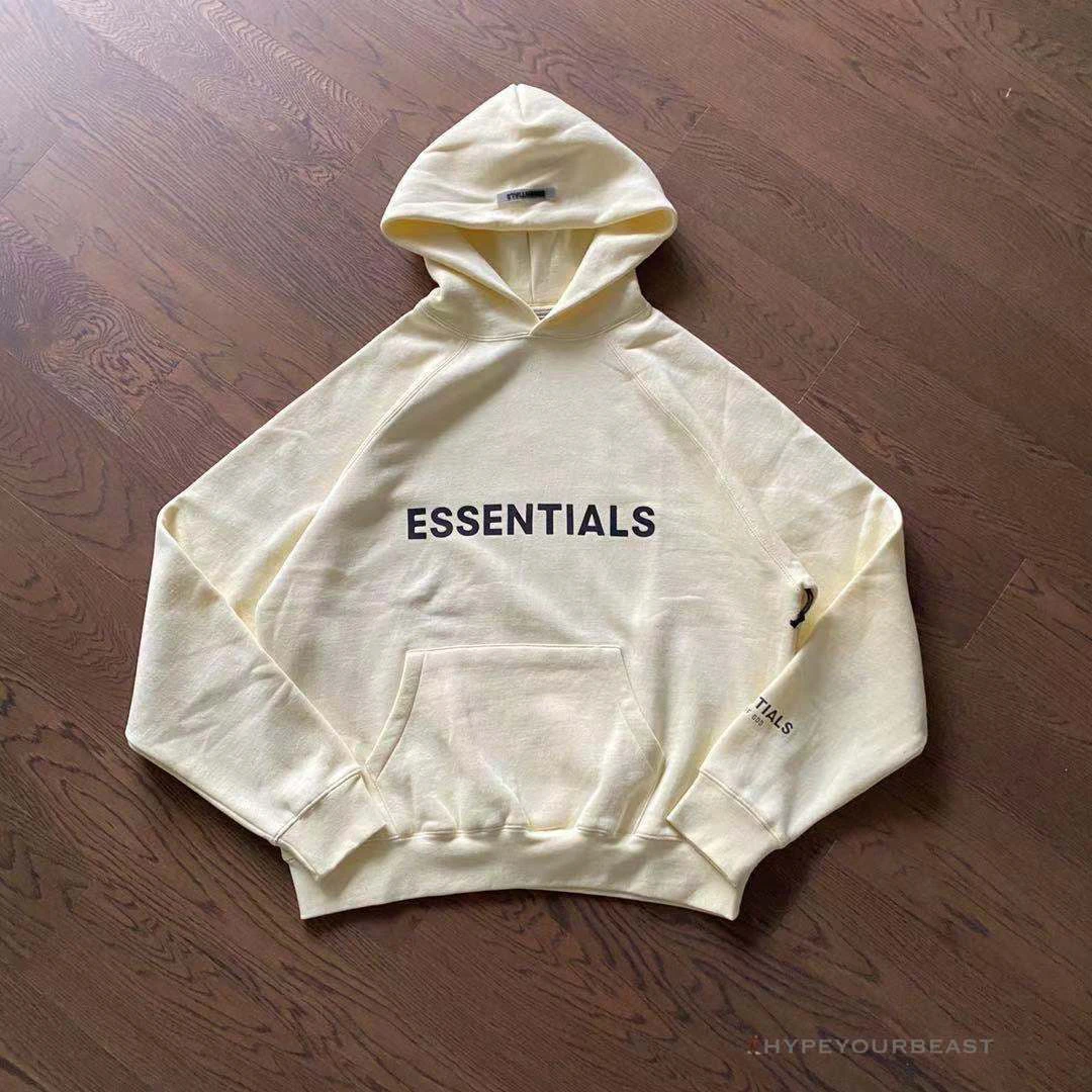 FOG 'ESSENTIALS' Hoodie Creame 2 FOG 'ESSENTIALS' Hoodie Creame - Image 2