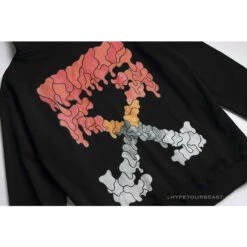 Off White Hoodie Black RED -Fusion Wear Shop 7f5549d8