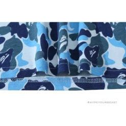 BAPE Ape Head Star Camouflage Shading Tee Shirt 'BLUE' -Fusion Wear Shop 8053ed90