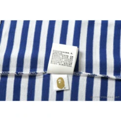 BAPE Baby Milo Sesame Street Striped Tee Shirt 'BLUE' -Fusion Wear Shop 81500611