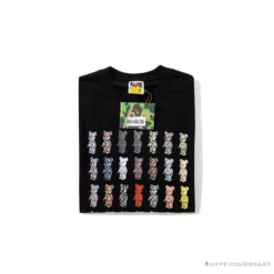 BAPE Violent Bear Collaboration 28th Anniversary Camouflage Tee Shirt 'BLACK' -Fusion Wear Shop 81d503aa