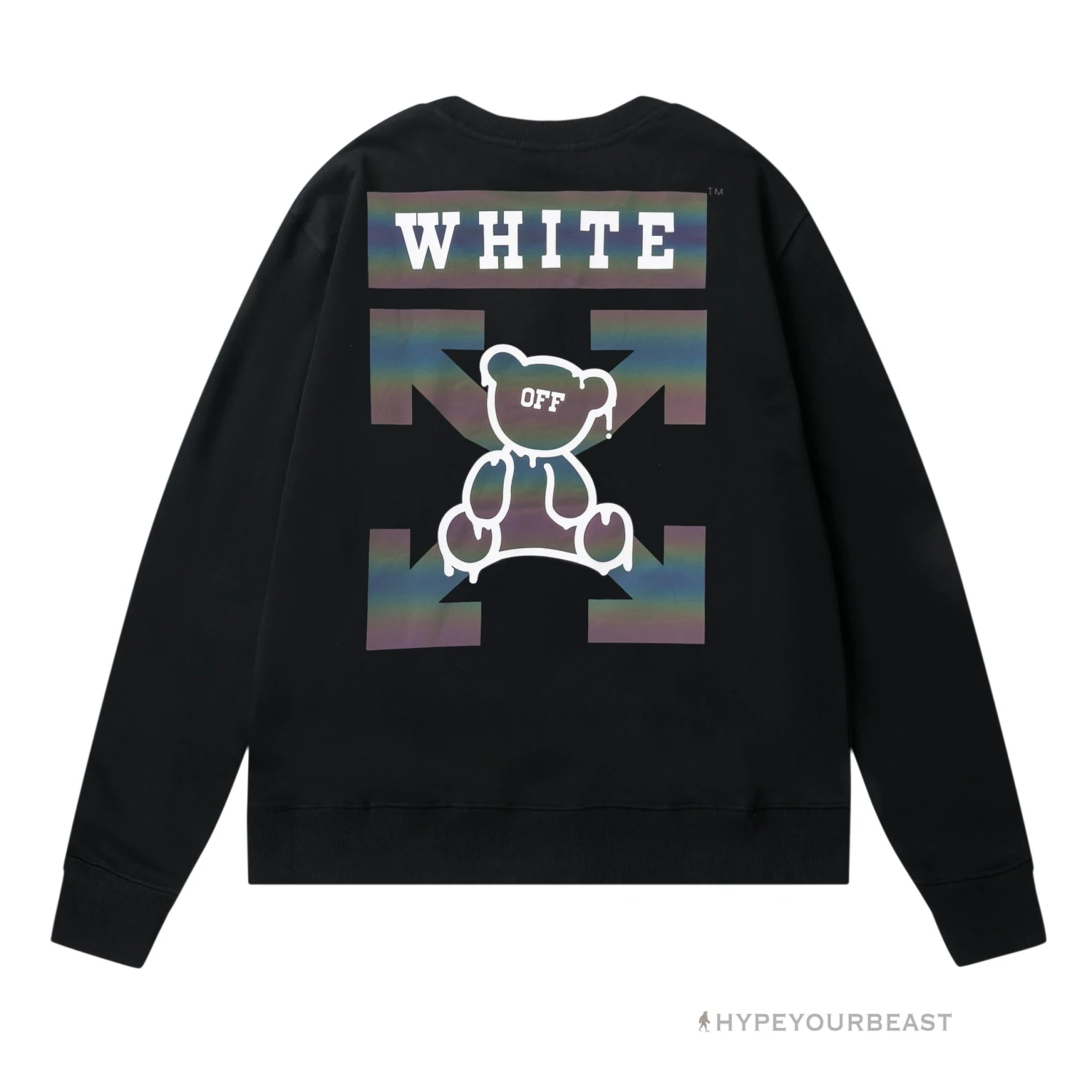 Off White Shirt Bear - Black 2 Off White Shirt Bear - Black - Image 2