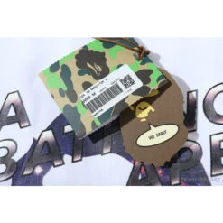 BAPE Universe Solar System Ape Man Head Tee Shirt 'WHITE' 9 BAPE Universe Solar System Ape Man Head Tee Shirt 'WHITE' -Fusion Wear Shop 83a52333