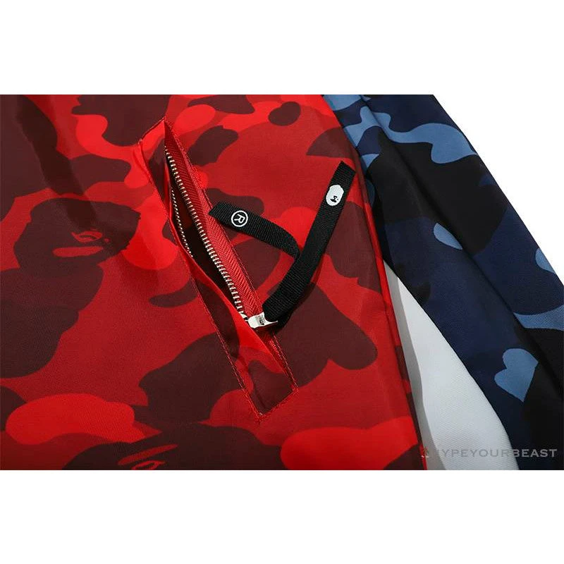BAPE X PSG Paris Saint-Germain Camouflage Blue-Red Hoodie 12 BAPE X PSG Paris Saint-Germain Camouflage Blue-Red Hoodie - Image 12