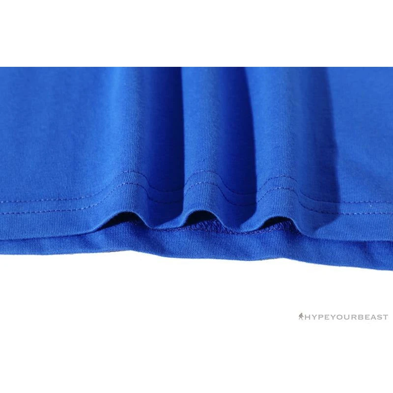 BAPE Little Ape Head Colorful Classic Tee Shirt 'BLUE' 8 BAPE Little Ape Head Colorful Classic Tee Shirt 'BLUE' - Image 8